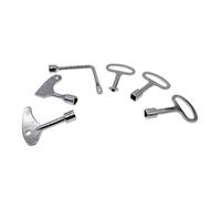 The Key fit for Triangle Lock Square Lock Airfoil Lock that be Applied to Train High-Speed Rail Elevator and Cabinet Door(C)