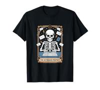 The Keyboard Prophet Skeleton Tarot Coder Meme T-Shirt
