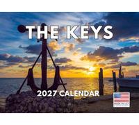 The Keys Florida Calendar 2027 Monthly Wall Calender 12 Month | American Made In The USA
