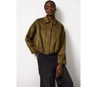 The Khaki Bubble Hem Jacket XL