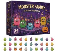 The Kids Countdown Calendar 2D Acrylic Cartoon Pendant Ornaments 24
