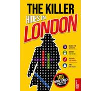 The Killer Hides in London: Murder Mystery Wordsearch Book for Adults · 100 Crime Puzzles to Solve in 5 Steps · Whodunnit, Detective Cases and Deduction Games · Vol. 1 (Murder Search - UK)