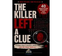 The Killer Left a Clue: 40 Murder Mystery Word Search Cases to Crack
