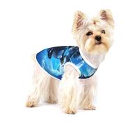 The Killer Whale in The sea Cotton Dog Shirt - Soft Breathable Dog Shirt for Dogs Cats Boy Girl Pet Tshirt,Suitable for Small Pets