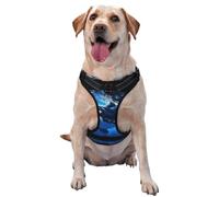 The Killer Whale in The sea Dog Harness - Equipped with pet Leash Reflective Straps and Quick Release Buckles - Suitable for All Types of Dogs