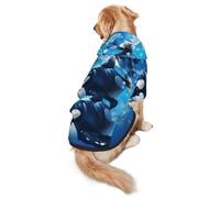 The Killer Whale in The Sea Dog Hoodie – Soft & Breathable Polyester Pet Clothes for Medium, and Large Dogs