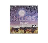 The Killers Album Day & Age Poster Print Photo Art Painting Canvas Poster Home Modern Decor Posters 16x16inch(40x40cm)