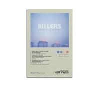 The Killers Album Hot Fuss Posters Aesthetic Wall Art Canvas Decor Vintage Poster Decorative Painting for Living Room Bed Room 12x18inch(30x45cm) Unframe-style