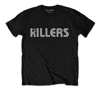 The Killers Dots Logo Official Tee T-Shirt Mens Unisex (X-Large) Black