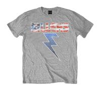 The Killers Men's Bolt T-Shirt in Grey | Size: Small The Killers Grey S