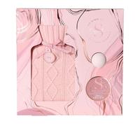 The Kind Edit Co. Signature Hot Water Bottle Gift - Bath Fizzer, Body Butter