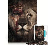 The King 1000 Piece Jigsaws for Teenagers Puzzle Mind Challenge Toy Calm Pastime Precise Cut Lovely Gift (50x75cm)