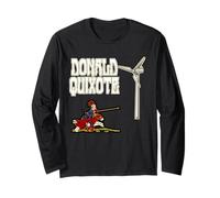The King is Jousting At Windmills to Protect The Birds Long Sleeve T-Shirt
