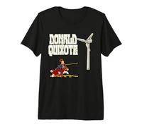 The King is Jousting At Windmills to Protect The Birds Premium T-Shirt