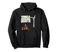 The King Is Jousting At Windmills To Protect The Birds Pullover Hoodie