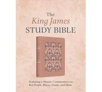 The King James Study Bible: Featuring 1-Minute Commentary on Key People, Places, Events, and Ideas [Women's Cover]