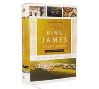 The King James Study Bible, Full-Color Edition, Cloth-bound Hardcover, Red Letter : KJV Holy Bible