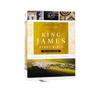 The King James Study Bible, Full-Color Edition, Cloth-bound Hardcover, Red Letter : KJV Holy Bible