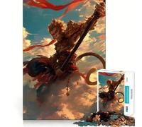 The King of Ape Jigsaw Puzzle for Adults 1000 Pieces Think Smart Toy Home Enjoy Accurate Cut Wall Art Decor (38x52cm)