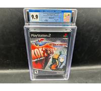 The King of Fighters 2000/2001 PS2 CGC 9.9 A FACTORY SEALED MINT WATA VGA