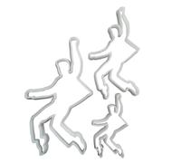 The King of Rock and Roll Icon Dance Shape Cookie Cutter Dough Biscuit Pastry Fondant Stamp Stencil Sharp Celebrity Famous Dancing Elvis (Medium)
