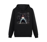 THE KING OF TOMATO Louis Tomlinson Walls Hoody Unisex Ptinted Hoodies Long Sleeve Men's Hooded with Pocket Black XXXL