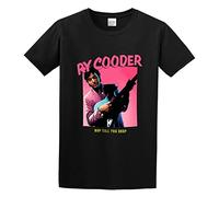 THE KING OF TOMATO Men's Ry Cooder Bop Till You Drop T-Shirt Black L
