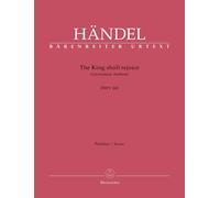 The King Shall Rejoice (HWV 260) Coronation Anthem (Full Score) Mixed Voices Cho