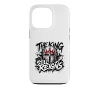 The King Still Reigns Christian Faith Cross Warrior Case for iPhone 13 Pro