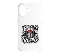 The King Still Reigns Christian Faith Cross Warrior Case for iPhone 16