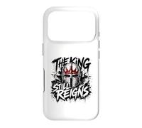The King Still Reigns Christian Faith Cross Warrior Case for iPhone 17 Pro