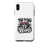 The King Still Reigns Christian Faith Cross Warrior Case for iPhone XS Max