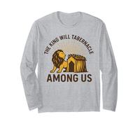 The King Will Tabernacle Among Us Sukkot Design Long Sleeve T-Shirt