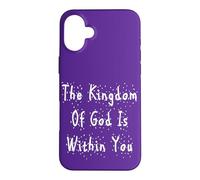The Kingdom of God Is Within You | Luke 17:21 Christmas Case for iPhone 16 Plus