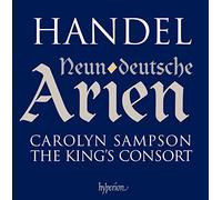 The King's Consort – Handel: German Arias – Hyperion