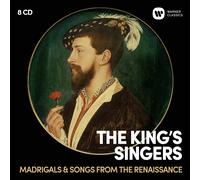 THE KING'S SINGERS - MADRIGALS & SONGS FROM THE RENAISSANCE 8 CD NEW