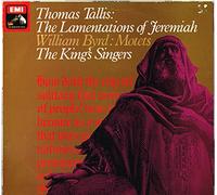 The King'S Singers - TALLIS - LAMENTATIONS OF JEREMIAH / BYRD - MOTETS LP (QUADRAPHONIC) [17139]