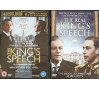 THE KING'S SPEECH COMPLETE COLLECTION 1-2 / 1. THE KING'S SPEECH / 2. THE REAL KING'S SPEECH = ULTIMATE 2x DVD UK SET
