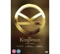 The Kingsman 1-3 Trilogy Box Set DVD