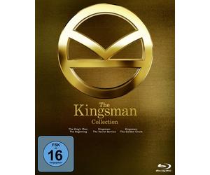 The Kingsman Collection (Blu-ray) Ralph Fiennes Harris Dickinson Matthew Vaughn