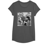 The Kinks Rock Band You Really Got Me 1964 T-Shirt, Girls, Asphalt Grey, X-Small