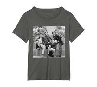 The Kinks Rock Band You Really Got Me 1964 T-Shirt, Women's Plus, Asphalt Grey, 1X