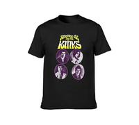 The Kinks Something Else Mens T-Shirt Fashion Casual Unisex Black Tee L