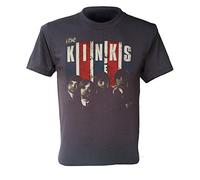 The Kinks T-Shirt Rock Band Pop Retro Men Tee L Black