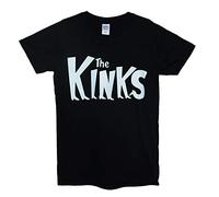 The Kinks T Shirt Small Faces Who Festival Band Graphic Men's Tee Top Black