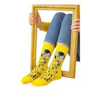 The Kiss Art Socks Gifts Funky Famous Artist Painter Cute Fun Unisex