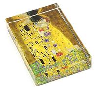 The Kiss by Gustav Klimt DeskPop Crystal Paperweight