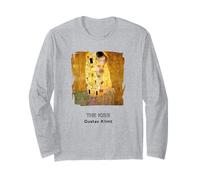 The Kiss by Gustav Klimt Long Sleeve T-Shirt
