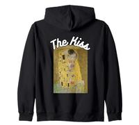 The Kiss Classic Art Klimt Painting Zip Hoodie
