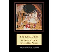 The Kiss, Detail: Gustav Klimt cross stitch pattern